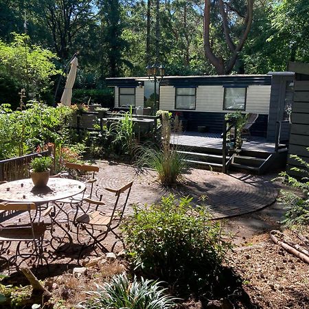 Sfeervol Chalet In Het Bos Nunspeet Bagian luar foto