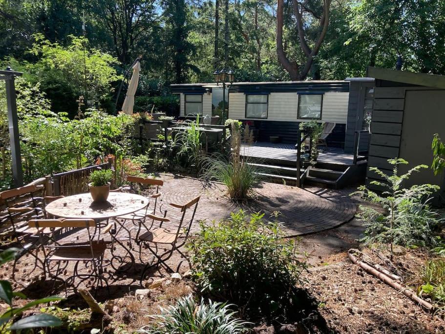 Sfeervol Chalet In Het Bos Nunspeet Bagian luar foto