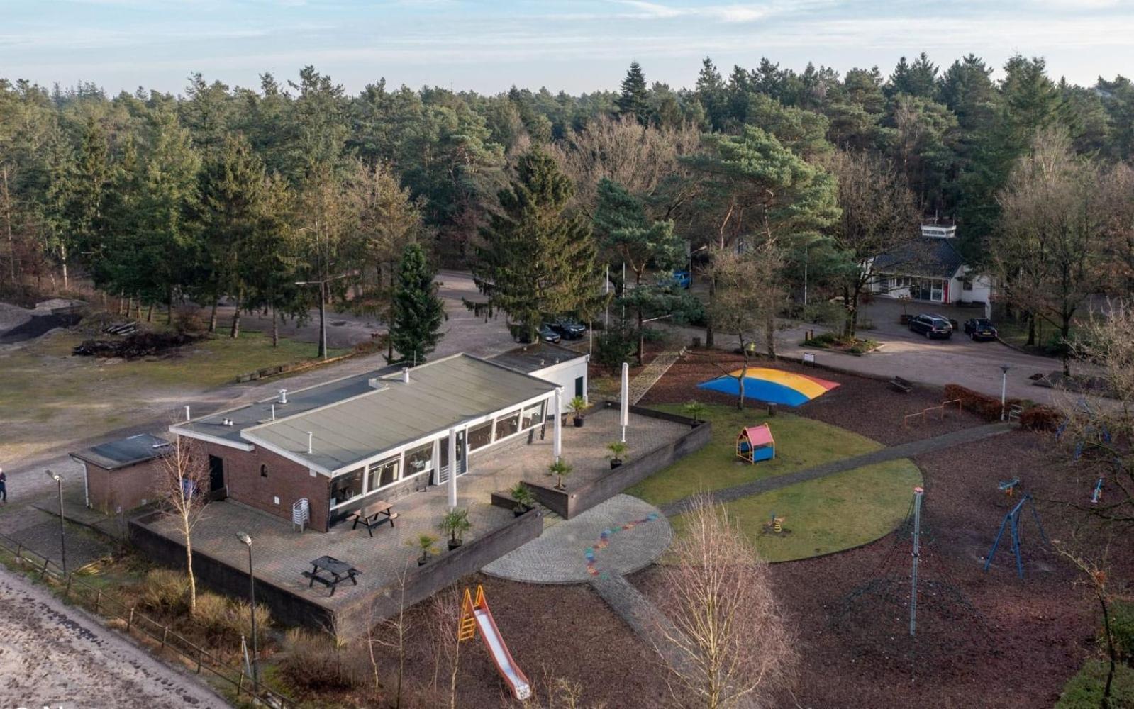 Sfeervol Chalet In Het Bos Nunspeet Bagian luar foto